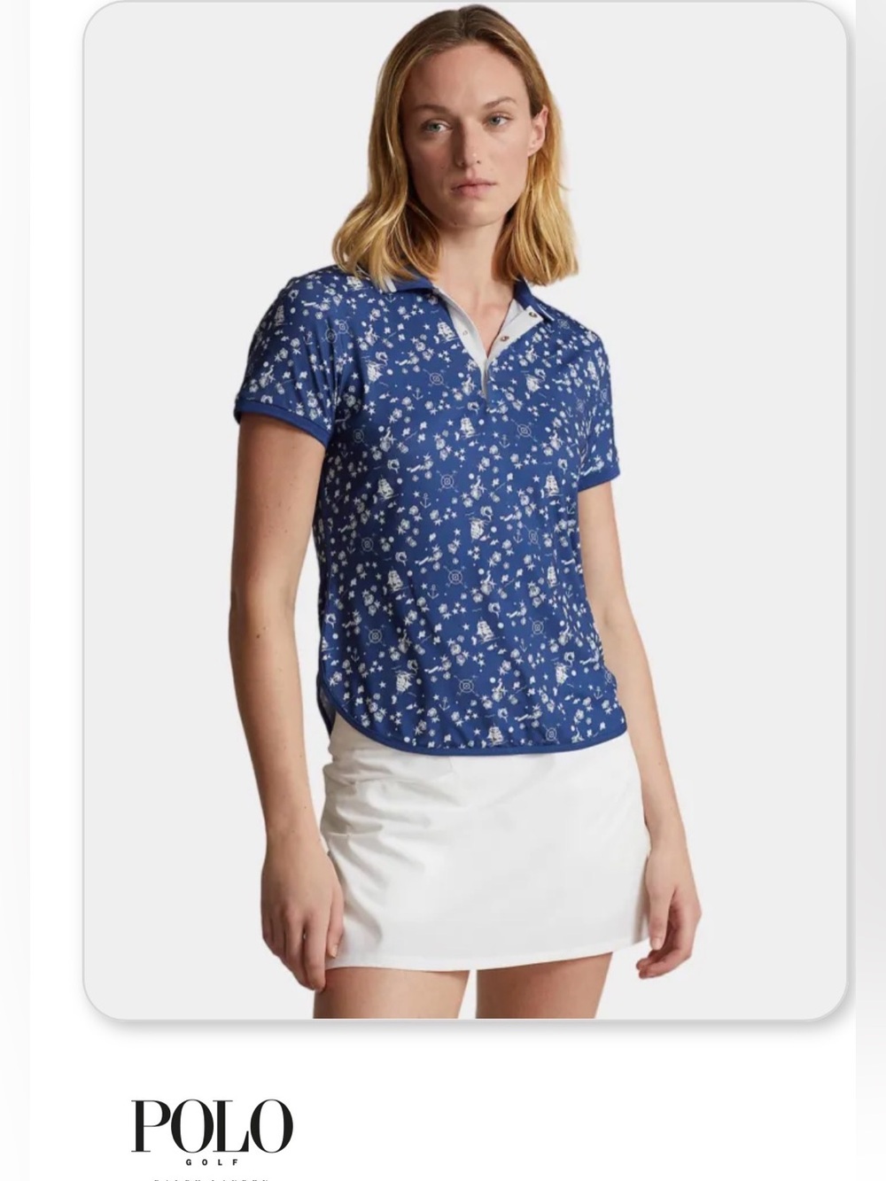 RLX POLO PRINT half sleeve polo